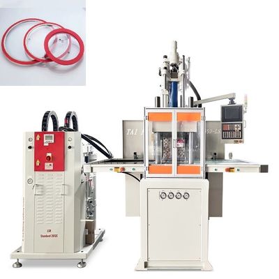 Doppelschieber LSR Silikon Vertikal Spritzgießmaschine für Silikonring