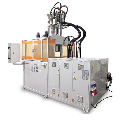 Zweifarbige Handgriffmachine Vertikale Doppelfarbige Spritzgießmaschine