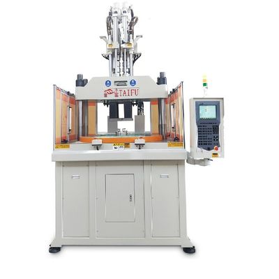 Zweifarbige Handgriffmachine Vertikale Doppelfarbige Spritzgießmaschine