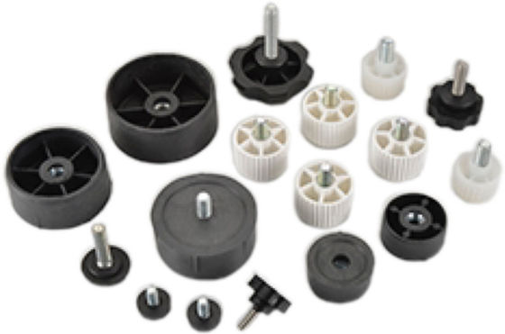 85 Tonnen vertikale Spritzgießmaschine mit Doppelschieberskateboard