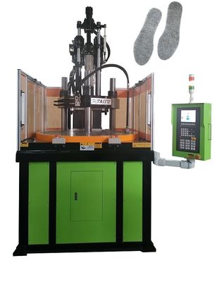 Vertikal drehte Tisch Schuhsohlen Spritzgießmaschine 120 Tonnen