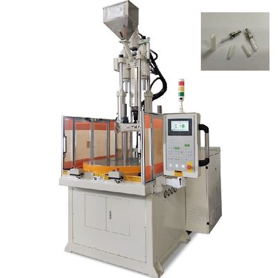 55 Tonnen vertikale drehbare Kunststoffspritzgießmaschine für elektronische Komponenten