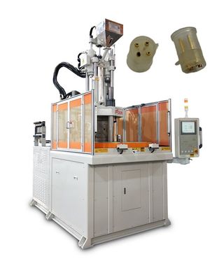 120 Tonnen vertikale Drehtischspritzgießmaschine für Stromstecker