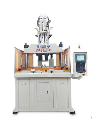Zweifarbige PVC/TPU-Obermaschine Vertikale Spritzgießmaschine