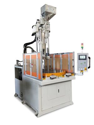 85 Tonnen PVC-Vertikalspritzgießmaschine mit Drehtisch