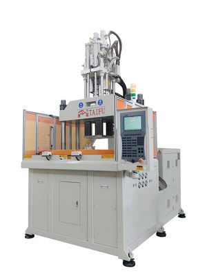 Zweifarbige Deckel-Kunststoffmachine Vertikale Doppelfarbige Spritzgießmaschine