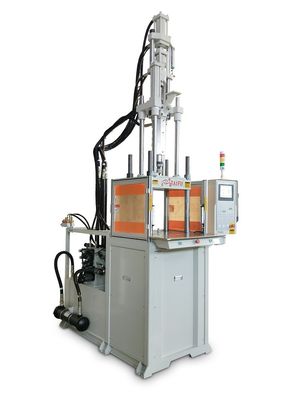 Effiziente und langlebige 55 Tonnen starke vertikale Spritzgießmaschine für Kommunikationsgeräte