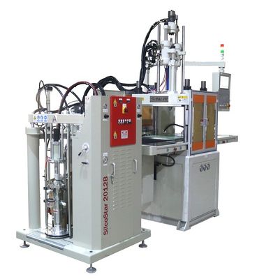 120 Tonnen Dichtungsringe LSR Silikon Spritzgießmaschine mit Doppelschieber