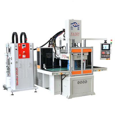 Maschine zur Herstellung von Flüssigsilikon-Staubdeckungen Bremsmaschine mit Doppelschieber-Injektionsformmaschine