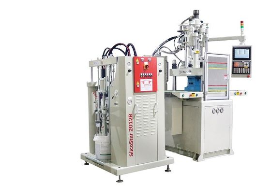 85 Tonnen Doppelschieber-LSR-Vertikalspritzgießmaschine für Silikonband