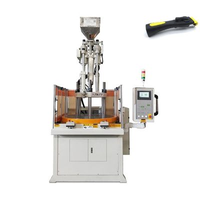 Einfache Bedienung Rotationsvertikaler Spritzgießmaschine für Küchenutensilien