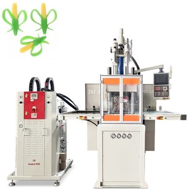 Vertikale Doppelschieber LSR Silikon Spritzgießmaschine für Babyspielzeug