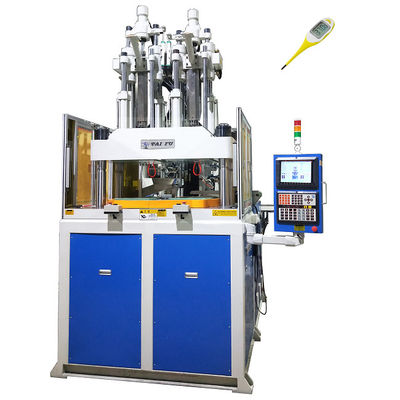 120 Tonnen zweifarbige Vertikalspritzgießmaschine zur Herstellung von Thermometern