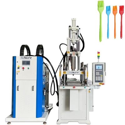 55 Tonnen LSR Silikon-Vertikal-Injektionsmaschine für Silikon-Basting-Pastetiebürste