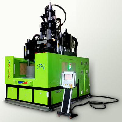 250 Tonnen niedrig arbeitende Drehmaschine mit vertikaler Spritzgießmaschine zur Herstellung von Filtern
