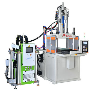 Hocheffiziente flüssige Silikonvertikale Spritzgießmaschine zur Herstellung von Silikonzahnbürsten