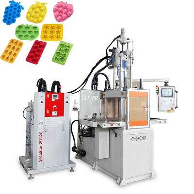 Doppelschieber-LSR-Vertikalspritzgießmaschine zur Herstellung von Silikoneiswürfeln