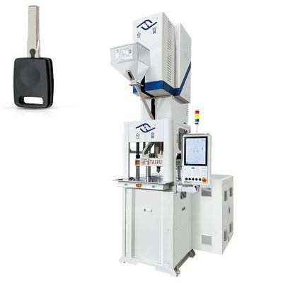 Kunststoffschlüsselfabrikationsmaschine Vertikale Öl-elektrische Hybrid-Injektionsformmaschine aus Kunststoff