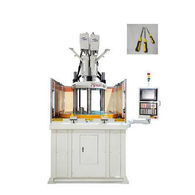 Einfache Bedienung Zwei Farben vertikale Spritzgießmaschine zum Herstellen von Schraubenzieher