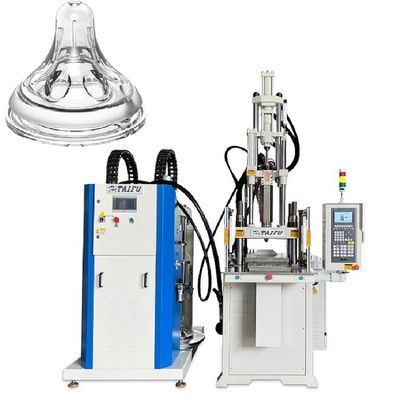 Flüssiges Silikon Hochgenauigkeit Vertikale Spritzgießmaschine für Babyprodukt