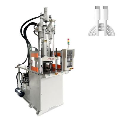 Vertikal 35 Tonnen Spritzgießmaschine zur Herstellung von USB-Ladekabeln