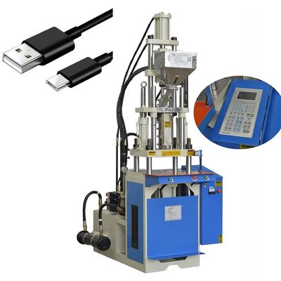 Kleine vertikale USB-Ladekabelherstellungsmaschine Spritzgießmaschine