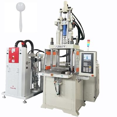 Einfache Bedienung Flüssiges Silikon Spritzgießmaschine zur Herstellung von Plastik Einweglöffel
