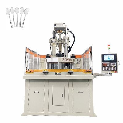 160 Tonnen drehbare vertikale Kunststoffspritzgießmaschine zur Herstellung von Einweglöffel aus Kunststoff