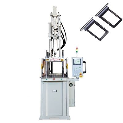 55 Tonnen starke Vertikalspritzgießmaschine für Kartensplitter mit hoher Geschwindigkeit