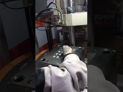 35 Tonnen schnelle Kupplungskabel vertikale Rotationsspritzgießmaschine